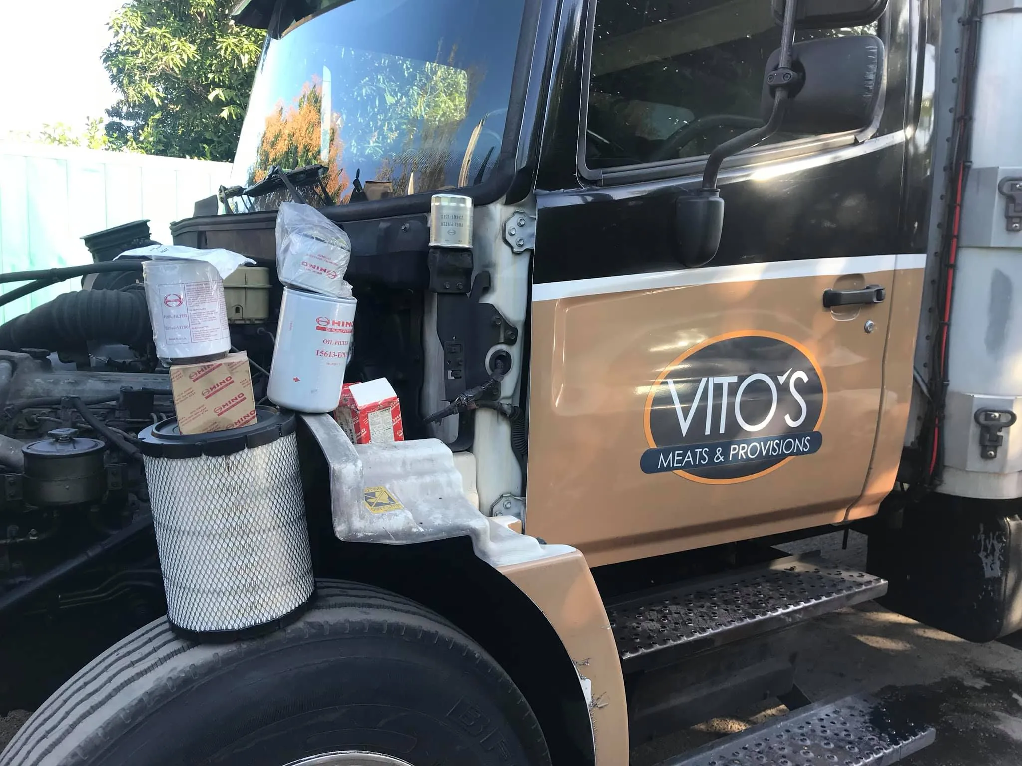 Vito's Meat & Provisions truck repair
